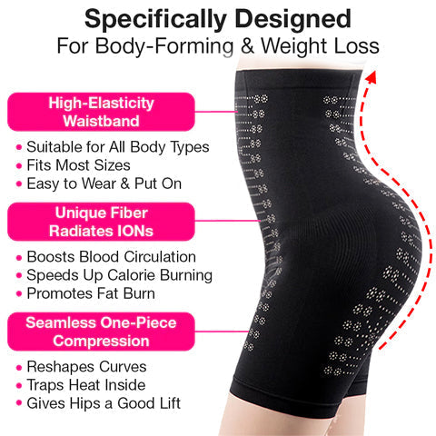 đ„Negative Oxygen Ion Fat Burning Tummy Control & Detox Bodysuit